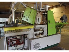 6.3" Mega Mac #Mac-150, Thin Cutting Frame Saw, 60-200 mm Cut height, 21" width x 50" infeed & 7" width x 72"