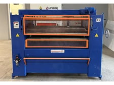 Italpresse #R4/130, Top Glue Spreader, 51" work width, 4" opening, 9" diameter Spreading Rolls w/(13)