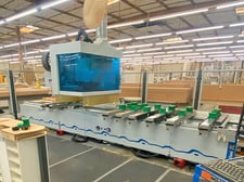 Weeke #Optimat-BHC-Venture-7L, CNC Machining Center w/ATC/C-Axis, 190" X, 83" Y, 14" Z, 5.9" max thickness, 3