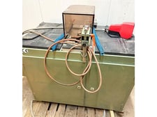 Stegherr #KSF-R, Closed Halving Joint Cutter, (2) 5.1" milling heads, 6.3" saw head, 1.2" x 2" workpiece