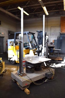 MTS #IMPAC Shock Test System, 36" W x 42" D Table, 600 lbs max weight, 110VAC, 60Hz, 1Ph