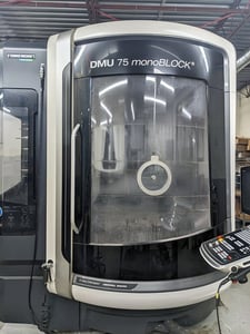 DMG, Mori #Deckel-Maho-75-monoBLOCK, 5-Axis CNC vertical machining center, 2021