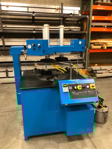 24" Lapmaster, open face/pneumatics, variable speed, timer, slurry pumps, fully equipped, like new, 2019