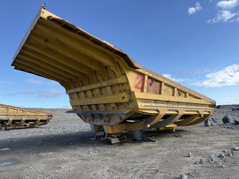Duratray, truck box for 830E-1DC haul truck