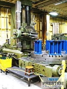 Gould & Eberhardt #96H, 1.5 DP, 125"/96" max. diameter, 78" table, change gears, hob arbor, chip conveyor