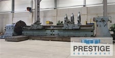 Poreba #TZG-400, 157" swing x 393" centers, 100 RPM, 30 ton capacity, threading, taper, 100 HP, 1980, #27429