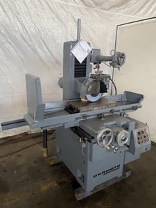 12" x 24" Okamoto #Accugar-124N, hydraulic surface grinder, 1-100 FPM, incremental downfeed, 5HP, 13.6" under