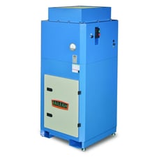 2340 cfm Bailegh #MDC-3500-HD, heavy duty metal dust collector, 5 HP, new