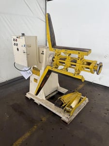 5000 lb. Cooper Weymouth, uncoiler, 24" width, 60" outside dimensions, 18"-22" ID