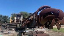 Ellicott #Dragon 10" Cutter Suction Dredge, approx 40' work depth, 60' floatation flame pontoons