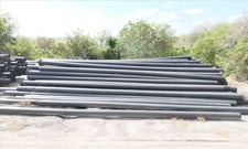 10" Poly Dredge Pipe, approx 15000', 1" wall thickness