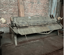 14 gauge x 10' Dreis & Krump #BPU1014-6 Universal hand box & pan brake, full set of 6" fingers