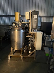 Epic Systems #Gamma-skid, Dual 140L Gamma Mixing Skid, Jacketed, Propeller Agitation