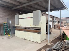 175 Ton, Durma #HAP-37160, press brake, 12' overall, CNC X-Axis Back Gauge, S/N 7054045462, tooling, 2004