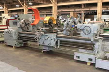 30" x 120" American #Style-F, engine lathe, 15" 3-jaw chuck, 24" 4-jaw chuck, 2.5" hole, Camlock D1-6