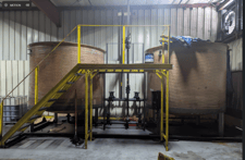 3432 gallon Fiberglass Blending Kettles, 8' dia. x 10' high