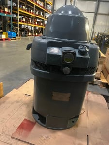 50 HP 1800 RPM U.S. Motors, Frame 365UP, 3 phase 220/440 Volts 124/62A, reconditioned/EOK
