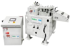 10000 lb. Dallas Ind. #DPR-10,000# x 36-RH, motorized coil reel uncoiler & load car, 36" width, 60" outside