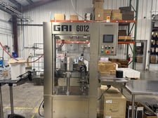 Gai #6012, Labeling Machine, 2 stations, 800-3000 b/hr labeling speed, 220v 60hz 3ph