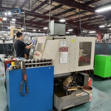 Hardinge #Cobra-51, 21" swing, 8" chuck, 2" bar, 8.25" dia., 16" lgth, 20 HP, 4500 RPM, tailstock, 2009