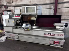 Harrison #Alpha-460, CNC teach lathe, GE Fanuc Control, 18" swing x 60" cc, 10.625" swing over cross slide