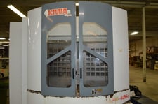 Kiwa #KNH-426X, cnc hmc, 120 automatic tool changer, 23.6" X, 24" Y, 26.3" Z, 12000 RPM, #40,4-Axis