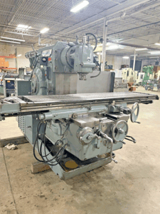 Kearney & Trecker #550TF-20, cnc hmc, 50" X x 16" Y x 18" Z, 1300 RPM, 21" throat, 50 HP