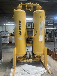 930 scfm, Kaeser #KADPS-930, regenerative desiccant compressed air dryer, 250 psi, 50 HP