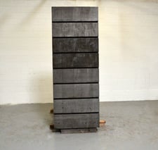 36-1/2" x 96" x 4" Precision Angle Plate, w/ t-slots