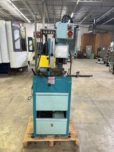11" Eisele #VMS-300, circular cold saw, 40-80 RPM, 1.6 HP, 230 V., 1996