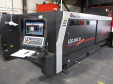 Amada #LCG3015AJ, 2000 watt, 120" x 60" max sheet size, Fanuc NT-PC Control, 2018