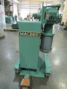 Macbee, pointer base, Baldor 3 HP motor