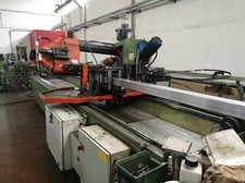 5" Olimpia #70/120 Olimpia steel laser tube mill, R to L, 5 ton single arm uncoiler, manual strip end welder