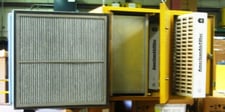 3000 cfm, American Air Filter #HEPA-3000, compressor intake filter, 6" discharge connection, 2 stage, option