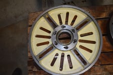 24" TOS #D1-8, slotted face plate