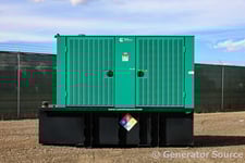 100 KW Cummins #DSGAA, generator, sound attenuated enclosure, 277/480 Volts, 316 hours, 2012