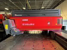 Amada #Pulsar-2415NT, 4000 watt, Max sheet size: 16' x 5', Fanuc NT-PC control, 2008