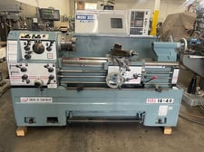 16" x 40" Acra Namseon #1640-GN, engine lathe, 8" 3-jaw chuck, 3.125" bore, 7.5 HP, 1800 RPM, Sony 2-Axis