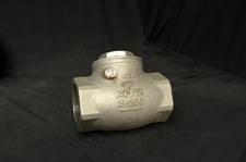 3" Kitz #3-200, check valve, #34-300, 316 stainless