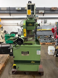 4-3/4" Dake MEP #Tiger-350, mitering cold saw, 14" blade size, 15/20/45/90 RPM, 2.5/3.5 HP, coolant pump