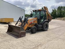 Case 580N, Skid Steer Loader, 895 hours, S/N: CHC740584, 2017