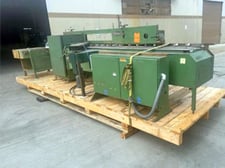 Industrial #IWS & 3550, finger jointer, 150 FPM, stand