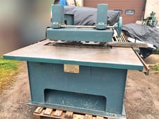 Diehl #SL-55, single blade straight line rip-saw, 18" blade, 2" diameter arbor, 15 HP, 3450 RPM