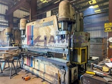 350 Ton, Pacific #K350-12/10, press brake, 12' overall, 120" between housing, floor flush