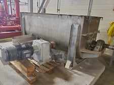 120 cu.ft. J.h. Day, Stainless steel double ribbon mixer, 20/15 HP