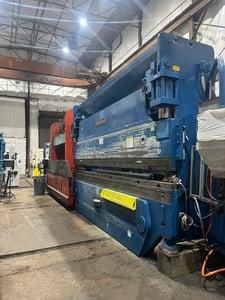 175 Ton, Cincinnati #175AF16 Autoform, CNC hydraulic press brake, 18' overall, 198-1/2" between housing, 16"