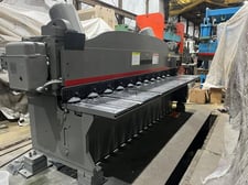 1/4" x 12' Cincinnati #2CC12, mechanical power squaring shear, 13 hold downs, 4" throat, 15 HP