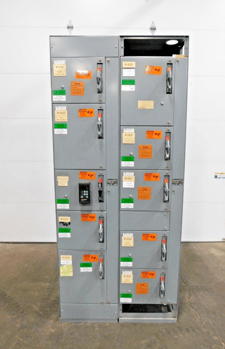 Allen-Bradley, 764302/1, motor control center MCC section, 800/300A, 600 Volts