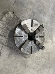 18" 4-jaw chuck