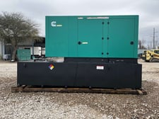 150 KW Cummins #C150D6D, standby, 120/240/208/277/480 Volts, 3 hours, Tier 3, sound attenuated enclosure, 2023
